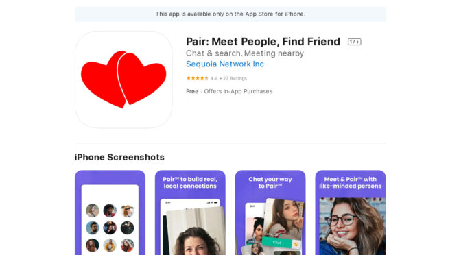 Online Dating with Pair: The Pros and Cons